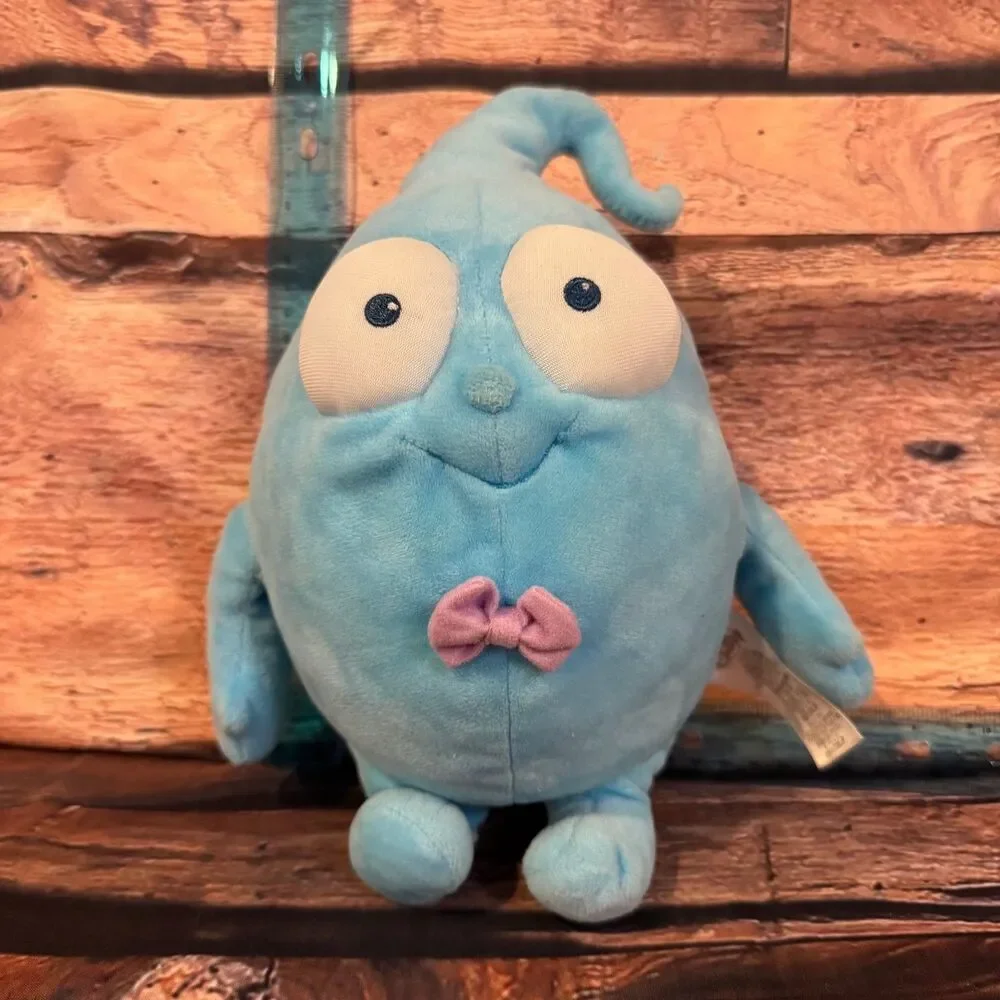 Disney Vampirina Demi Blue Ghost Plush Bow Tie Soft Toy 8-9